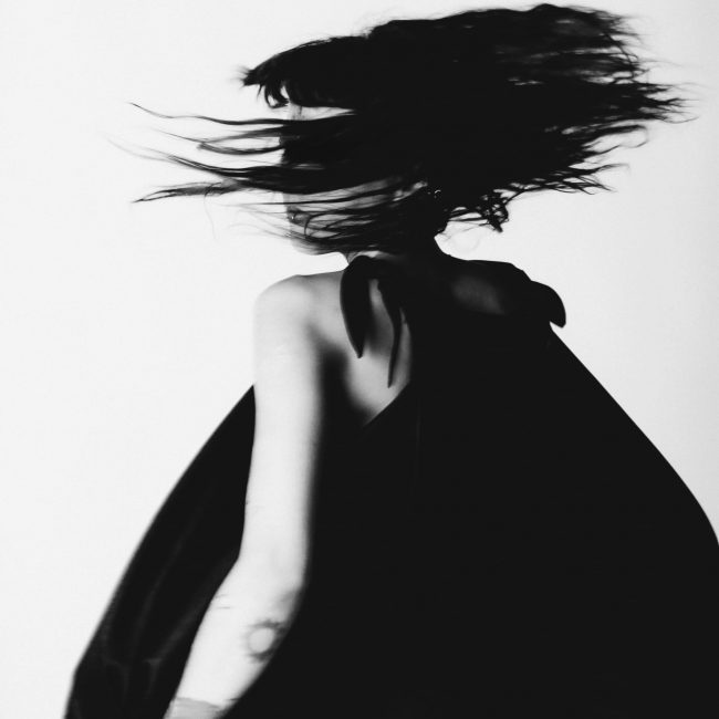 Kaja beim Rebel Echo foto shoot